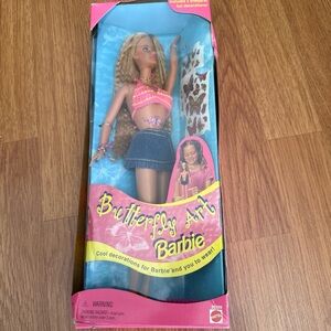 Butterfly Art Barbie doll #barbie #dolls. Barbie Butterfly Art Doll With Tattoos